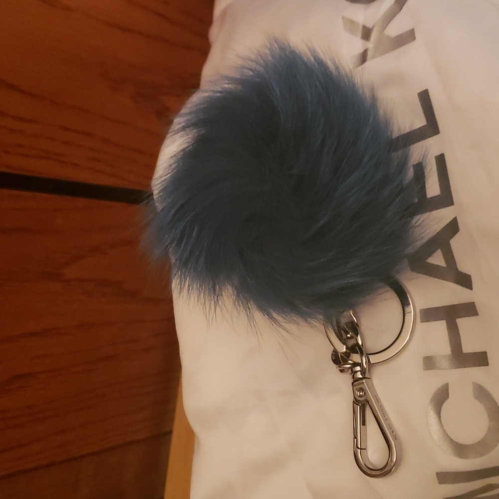 Michael Kors puff key chain